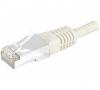 DEXLAN Cordon RJ45 CAT 6A S/FTP gris - 0,5 m