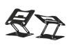 SUPPORT ERGONOMIQUE POUR PC PORTABLE ET TABLETTE (REGLAGE HAUTEUR ET INCLINAISON, STRUCTURE ALU)