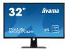 IIYAMA PROLITE XB3270QS-B1 ECRAN LED 32'' 2560X1440 WQHD IPS 300CD/M2 1200:1 4MS HDMI-DVI-DISPLAYPORT